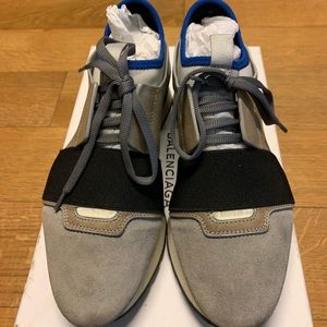 Balenciaga Grey Marble Race Runner
